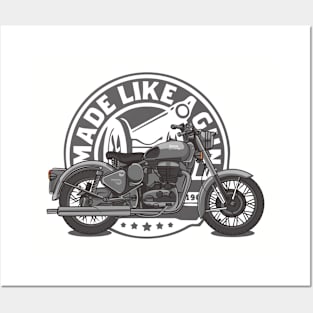 Royal Enfield Classic Posters and Art